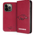 University of Arkansas-Fayetteville Razorbacks Red Logo iPhone 15 Pro Folio Case